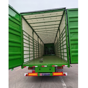 簾布側(cè)簾集裝箱半掛車